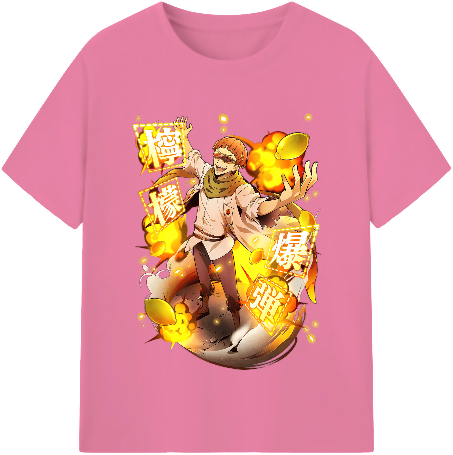 （画像用） 文豪ストレイドッグス Bungo Stray Dogs 綿100％半袖Tシャツ（フロントプリント）